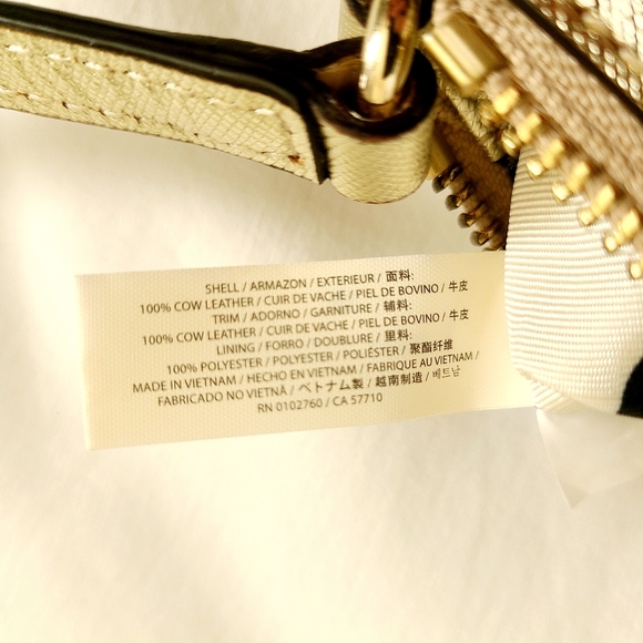 Rare Kate Spade Cedar Street Tenley Gold Crossbody Leather Bag - Picture 7 of 16